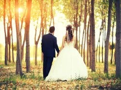 Wedding couple