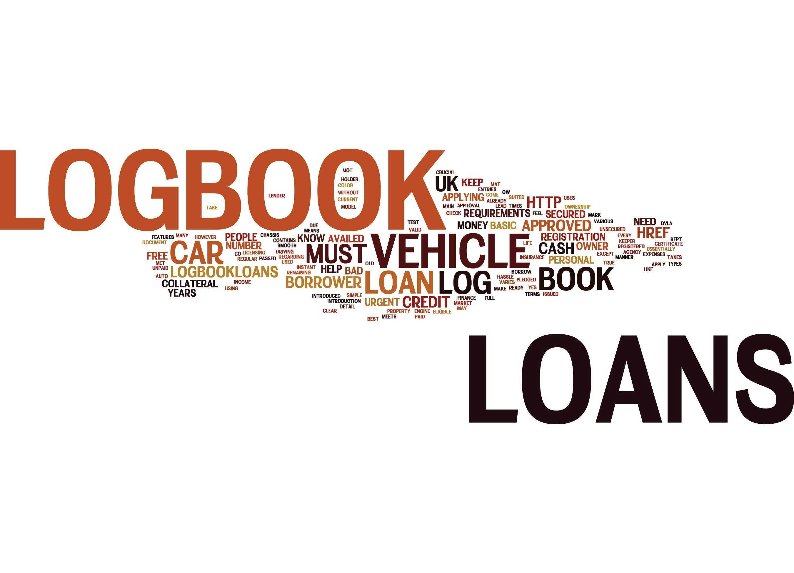 Logbook loans tag cloud