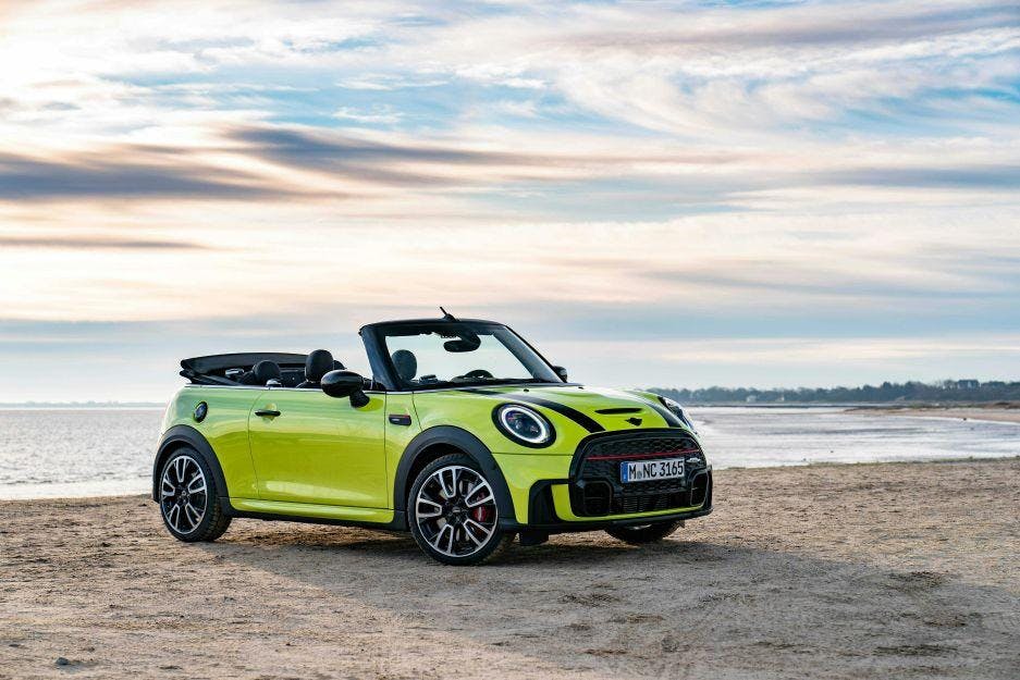 Mini on the beach